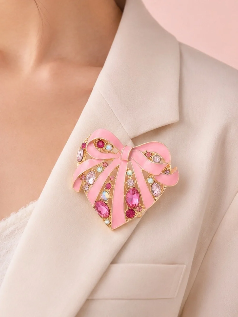 Anthropologie elegant pink